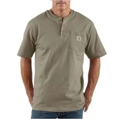 Carhartt Men's Short Sleeve Workwear Henley - K84 17 Carhartt Men's Short Sleeve Workwear Henley - K84 -Work Safety Equipment Shop a6nzgom6ydyvwzk9ostf 85990.1698357127