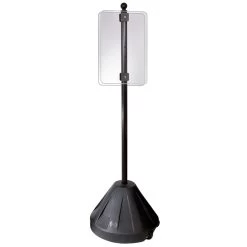 PP2 Tip'n Roll Portable Sign Pole - Black 40"