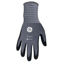 General Electric GG217 Gray Micro Foam Nitrile Dipped Gloves - Single Pair