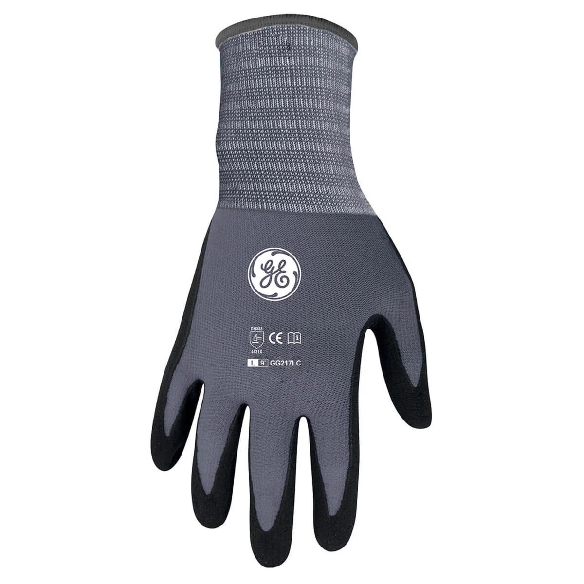 General Electric GG217 Gray Micro Foam Nitrile Dipped Gloves - Single Pair 3 General Electric GG217 Gray Micro Foam Nitrile Dipped Gloves - Single Pair