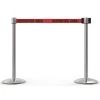 Banner Stakes 14' Retractable Belt Barrier System With Bases, Chrome Posts And Red "Restricted Area" Belts - AL6205C 2 Banner Stakes 14' Retractable Belt Barrier System With Bases, Chrome Posts And Red "Restricted Area" Belts - AL6205C -Work Safety Equipment Shop bgn7mdc6gchscywjnmot 41039.1702986258