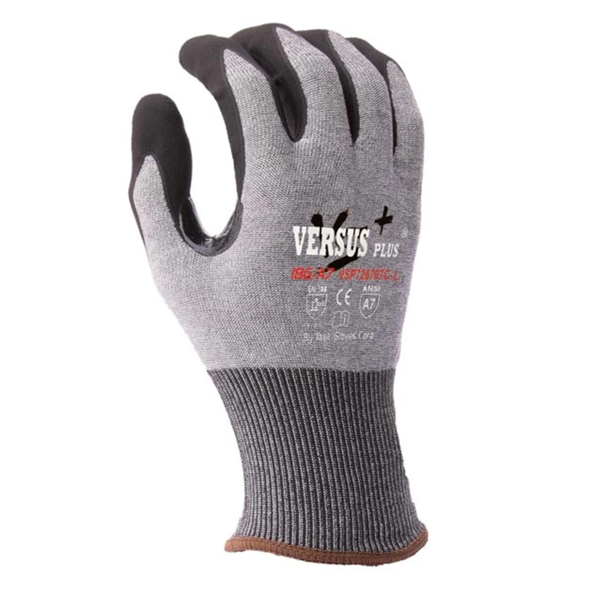 TASK Versus Plus 18G ANSI A7 Cut Resistant Micro-Foam Nitrile Coated Gloves (Touchscreen) - VSP72670TC - Single Pair 3 TASK Versus Plus 18G ANSI A7 Cut Resistant Micro-Foam Nitrile Coated Gloves (Touchscreen) - VSP72670TC - Single Pair