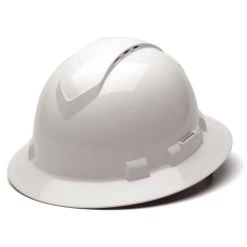 Pyramex Ridgeline Vented Full Brim Hard Hat 4-Point Ratchet Suspension -Work Safety Equipment Shop cag85ndjuldw7eiyfrt1 29885.1702978553