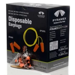 Pyramex DP1000 NRR 32dB Disposable Uncorded Earplugs - 200 Pair -Work Safety Equipment Shop cp6rwmvujxkueroiyvcq 39400.1703737154
