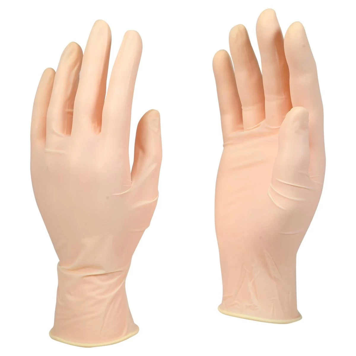 Dash AloePro Latex Exam Gloves - Natural - 5.1 Mil - Box Of 100 4 Dash AloePro Latex Exam Gloves - Natural - 5.1 Mil - Box Of 100 - Image 2