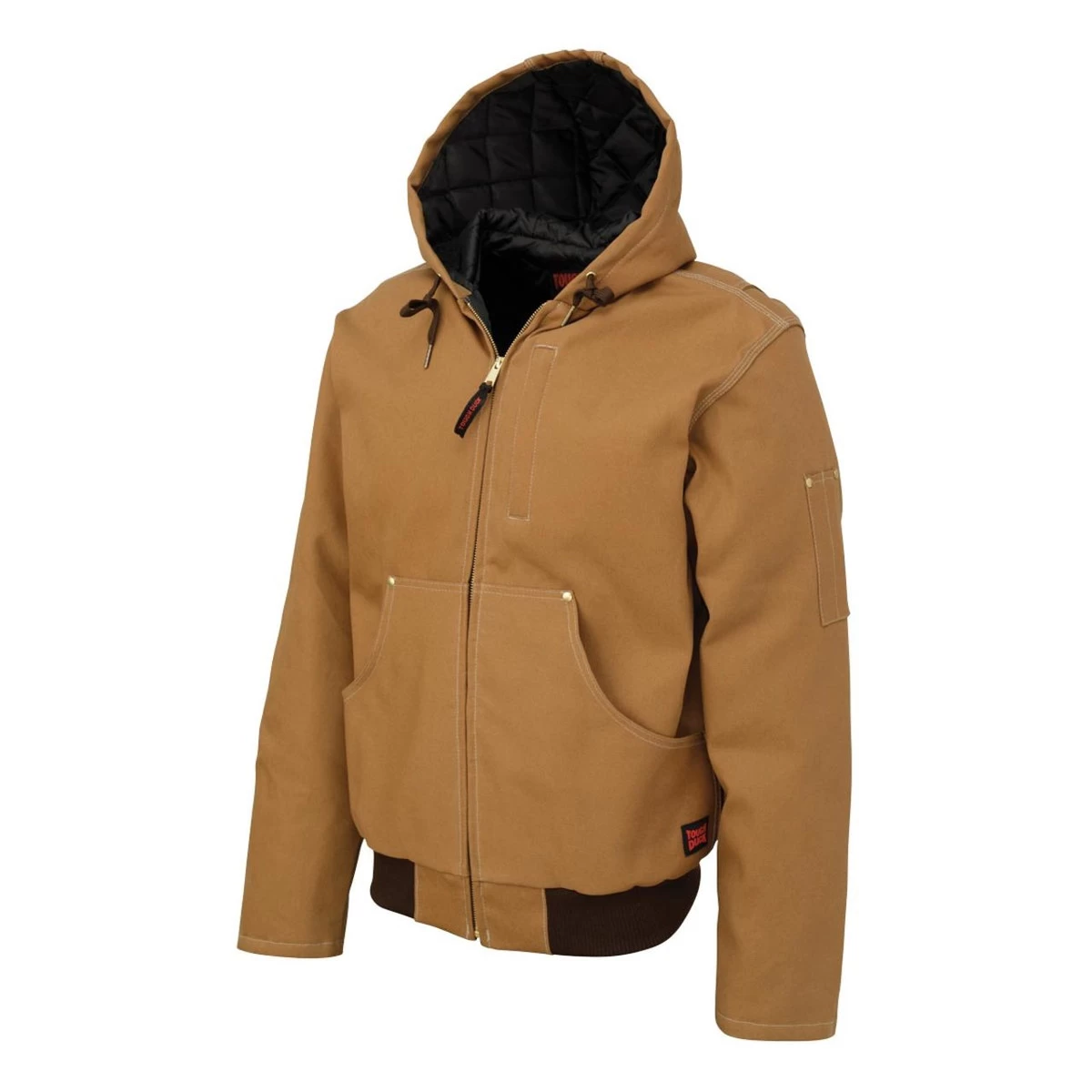 Tough Duck Men's Hooded Bomber Jacket 3 Tough Duck Men's Hooded Bomber Jacket