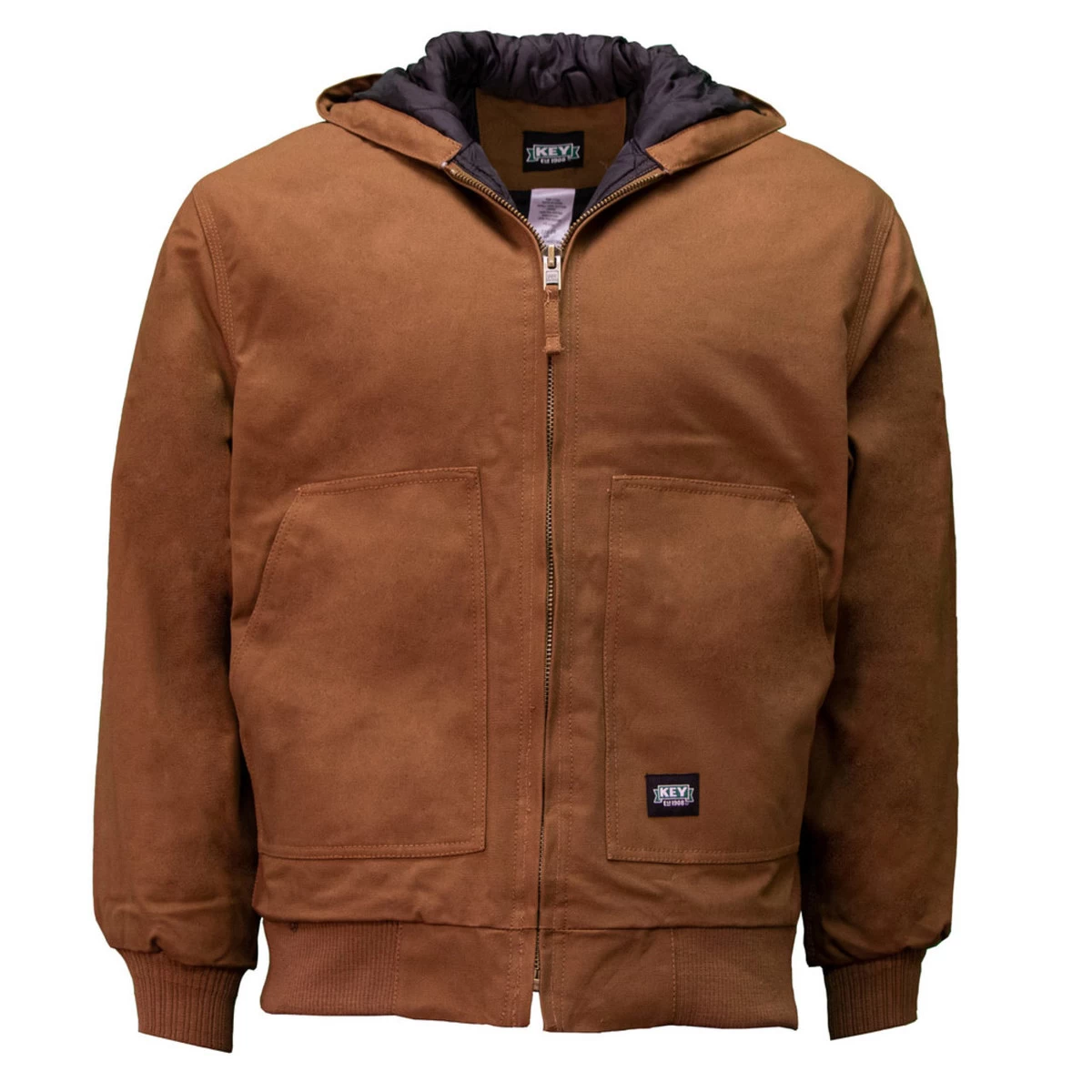 KEY Industries Insulated Hooded Duck Jacket - 372.01 7 KEY Industries Insulated Hooded Duck Jacket - 372.01 - Image 5