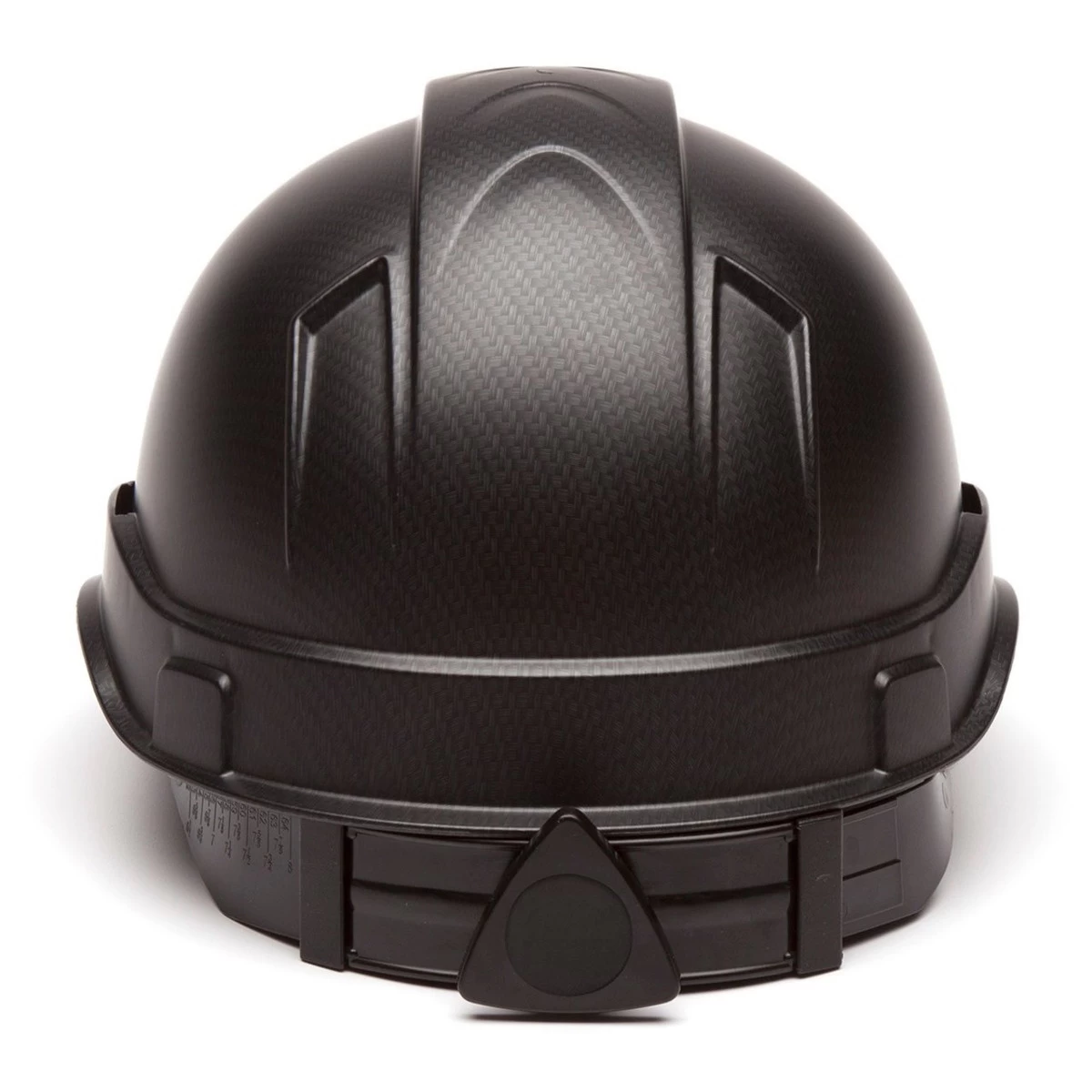 Pyramex Ridgeline Cap Style Hard Hat 4-Point Ratchet Suspension - HP44117 - Black Graphite 5 Pyramex Ridgeline Cap Style Hard Hat 4-Point Ratchet Suspension - HP44117 - Black Graphite - Image 3