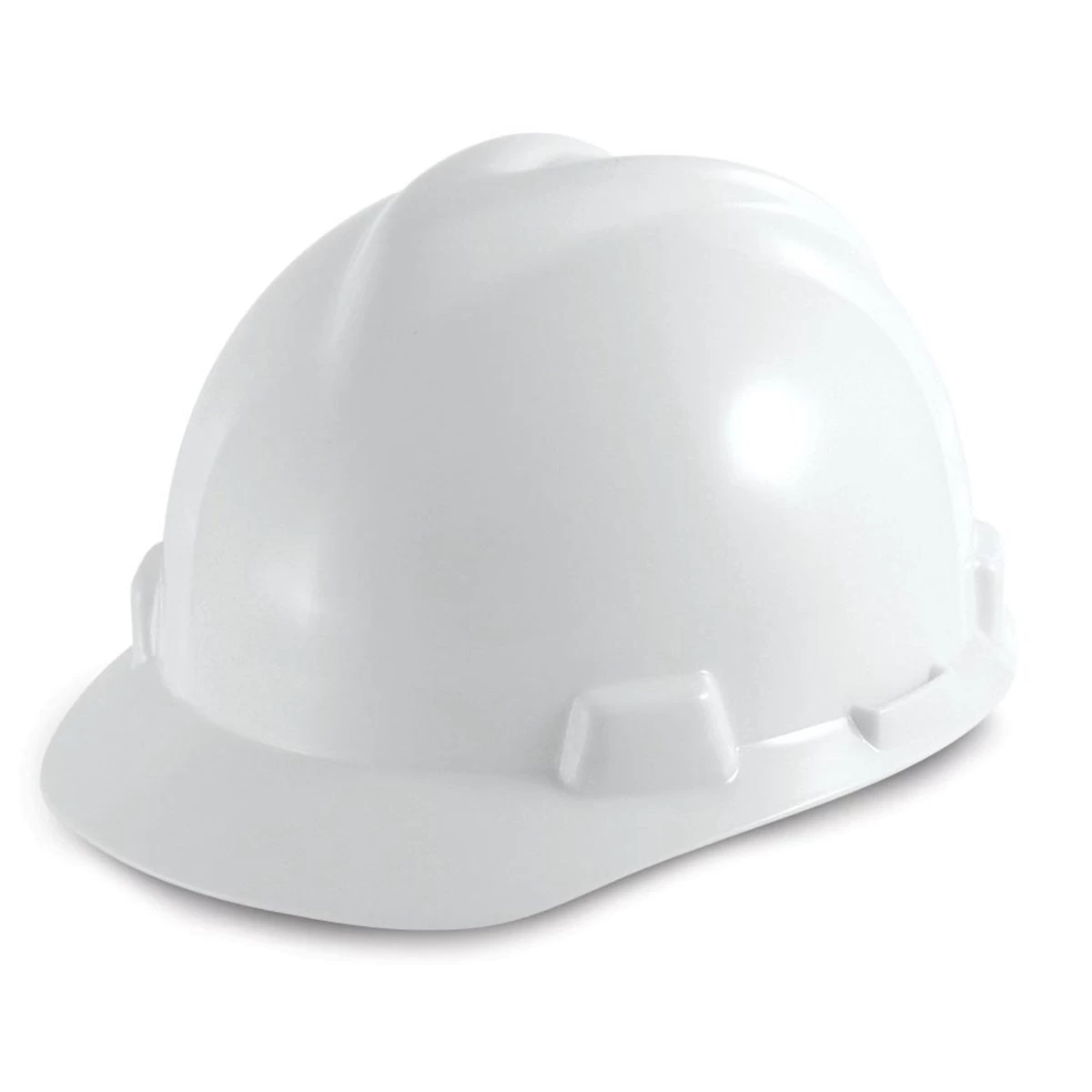 MSA V-Gard Cap Style Hard Hat Fas-Trac III Suspension - 477477 - White 3 MSA V-Gard Cap Style Hard Hat Fas-Trac III Suspension - 477477 - White