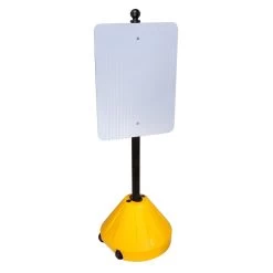 Tip 'N Roll Portable Pole Sidewalk Sign Holder - PP2 -Work Safety Equipment Shop dyaatnxprvlw8by0fotb 47367.1699646483