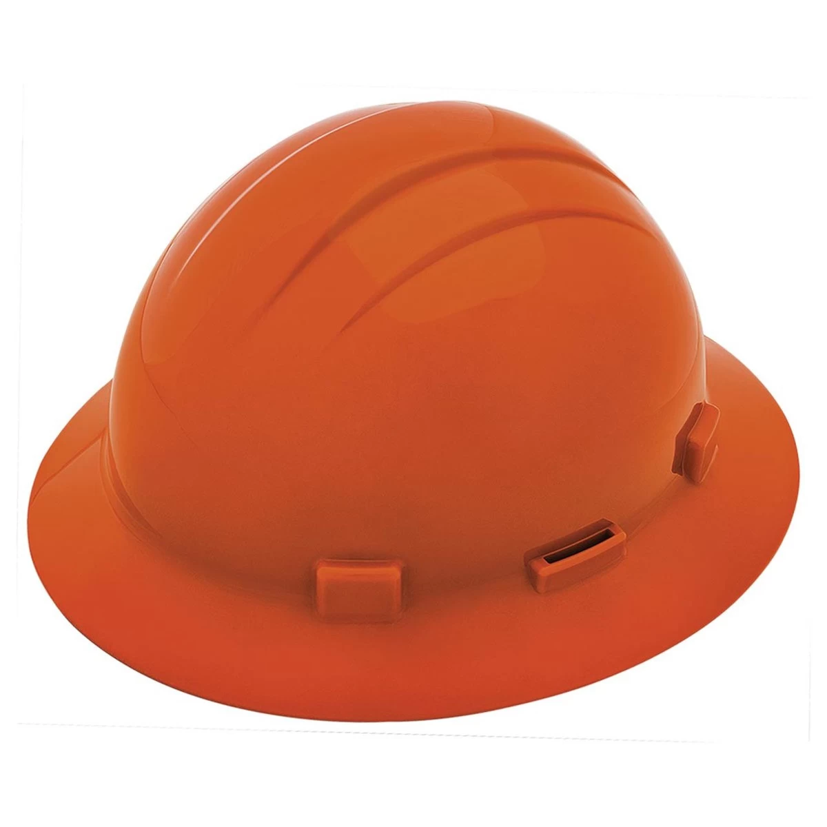 ERB Safety Americana Full Brim Slotted Hard Hat 4-Point Ratchet Suspension 3 ERB Safety Americana Full Brim Slotted Hard Hat 4-Point Ratchet Suspension