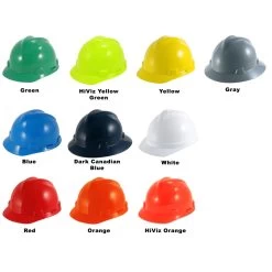 MSA V-Gard Full Brim Hard Hat With Fas-Trac III Suspension -Work Safety Equipment Shop euhdfhz2tttjyzofv3r7 15443.1694530473