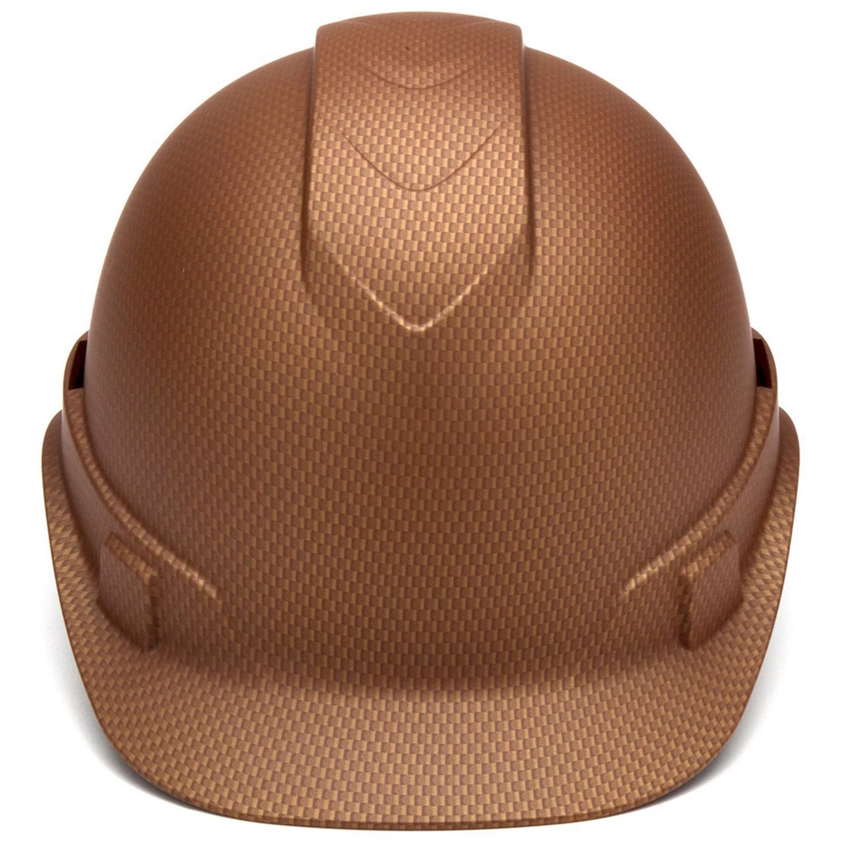 Pyramex Ridgeline Cap Style Hard Hat 4-Point Ratchet Suspension - HP44118 - Copper Graphite 4 Pyramex Ridgeline Cap Style Hard Hat 4-Point Ratchet Suspension - HP44118 - Copper Graphite - Image 2