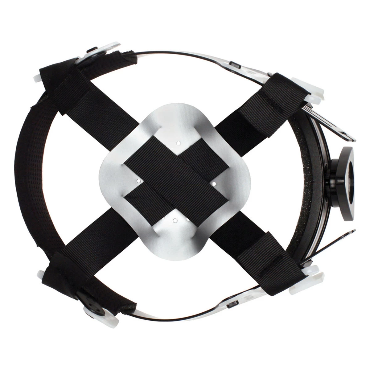 Pyramex Ridgeline Full Brim Hard Hat 4-Point Ratchet Suspension - HP54123 - Silver Graphite 7 Pyramex Ridgeline Full Brim Hard Hat 4-Point Ratchet Suspension - HP54123 - Silver Graphite - Image 5