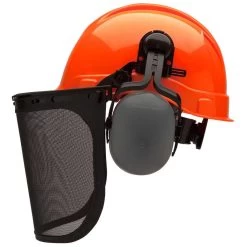 Pyramex Ridgeline Forestry Kit Orange Cap Style Hard Hat - FORKIT1041 -Work Safety Equipment Shop glb1mg1excwp5jiqgkvq 23482.1703015009