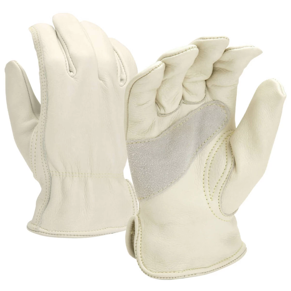 Pyramex GL2005K Premium Grain Cowhide Leather Driver Gloves 3 Pyramex GL2005K Premium Grain Cowhide Leather Driver Gloves