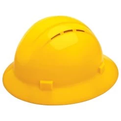 ERB Safety Americana Vented Full Brim Hard Hat 4-Point Ratchet Suspension -Work Safety Equipment Shop heloxfej7z6cikdxgewl 13041.1704340575