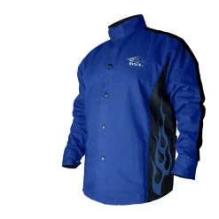 Black Stallion Contoured Flame Resistant Cotton Welding Jacket - BXRB9C