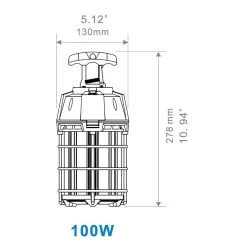 LED Temporary Work Light - 100W - 12,000 Lumens - 5000K -Work Safety Equipment Shop hoojnvtaefkniqk7yutk 40945.1702477869