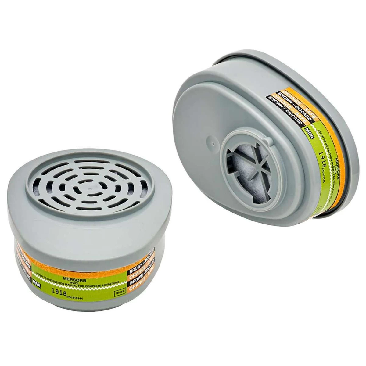 MSA Advantage Mersorb Replacement Cartridge - 2/pk 4 MSA Advantage Mersorb Replacement Cartridge - 2/pk - Image 2