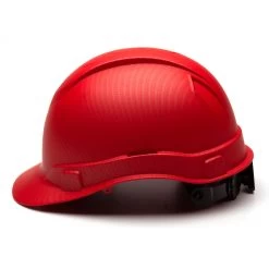 Pyramex Ridgeline Cap Style Hard Hat 4-Point Ratchet Suspension - HP44121 - Red Graphite -Work Safety Equipment Shop hyddra7xbwxb80uq8jt4 36376.1702959177