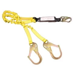 FrenchCreek 444ASZ - 6ft. Stretch Style Dual-leg Shock Absorbing Lanyard