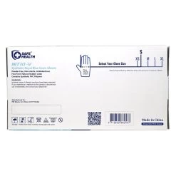 BioSkin Blue Exam Grade Vinyl Disposable Gloves - 5 Mil - Box 100 (S, M, L, XL) -Work Safety Equipment Shop i3f8p44jle2zhqzkkgrq 11218.1702960936