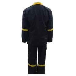 Custom Leather Craft - 3 Piece Black Nylon Rain Suit R103 -Work Safety Equipment Shop ihry635uhv1dvpu0kksa 22561.1687285422