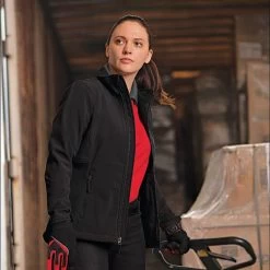 Women's Deluxe Soft Shell Jacket -Black -Work Safety Equipment Shop ij6udhizmu3giqcsfthm 18760.1699023870