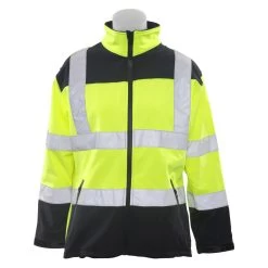 Girl Power At Work Women's Type R Class 2 High-Vis Waterproof Softshell Jacket - W651