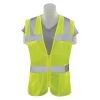 Girl Power At Work Women's Safety Vest S720 Class 2 - Hi Viz Lime