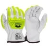 Pyramex GL3001KB Select Grain Goatskin Hi-Vis Leather Driver Level 2 Impact Gloves -Work Safety Equipment Shop kczu5dpdlxyhf5tgay7q 09471.1702421272