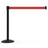 Banner Stakes 7' Retractable Belt Barrier Set With Base, Black Post And Blank Red Belt - AL6107B -Work Safety Equipment Shop kjhnuxafuovtyhg5e8ce 62825.1702985335