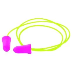 Girl Power At Work Women's Disposable Corded Ear Plugs - GP05C - 100 Pair
