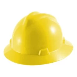 MSA V-Gard Full Brim Hard Hat With Fas-Trac III Suspension -Work Safety Equipment Shop liewdjvagjacqhx8dh98 73241.1694530469
