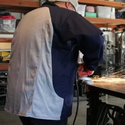 Black Stallion Stretch-Back Flame Resistant Cotton Welding Jacket - JF1625-NG 7 Black Stallion Stretch-Back Flame Resistant Cotton Welding Jacket - JF1625-NG -Work Safety Equipment Shop m7pdvdl4hqbxj9vzcuf9 46798.1702981829