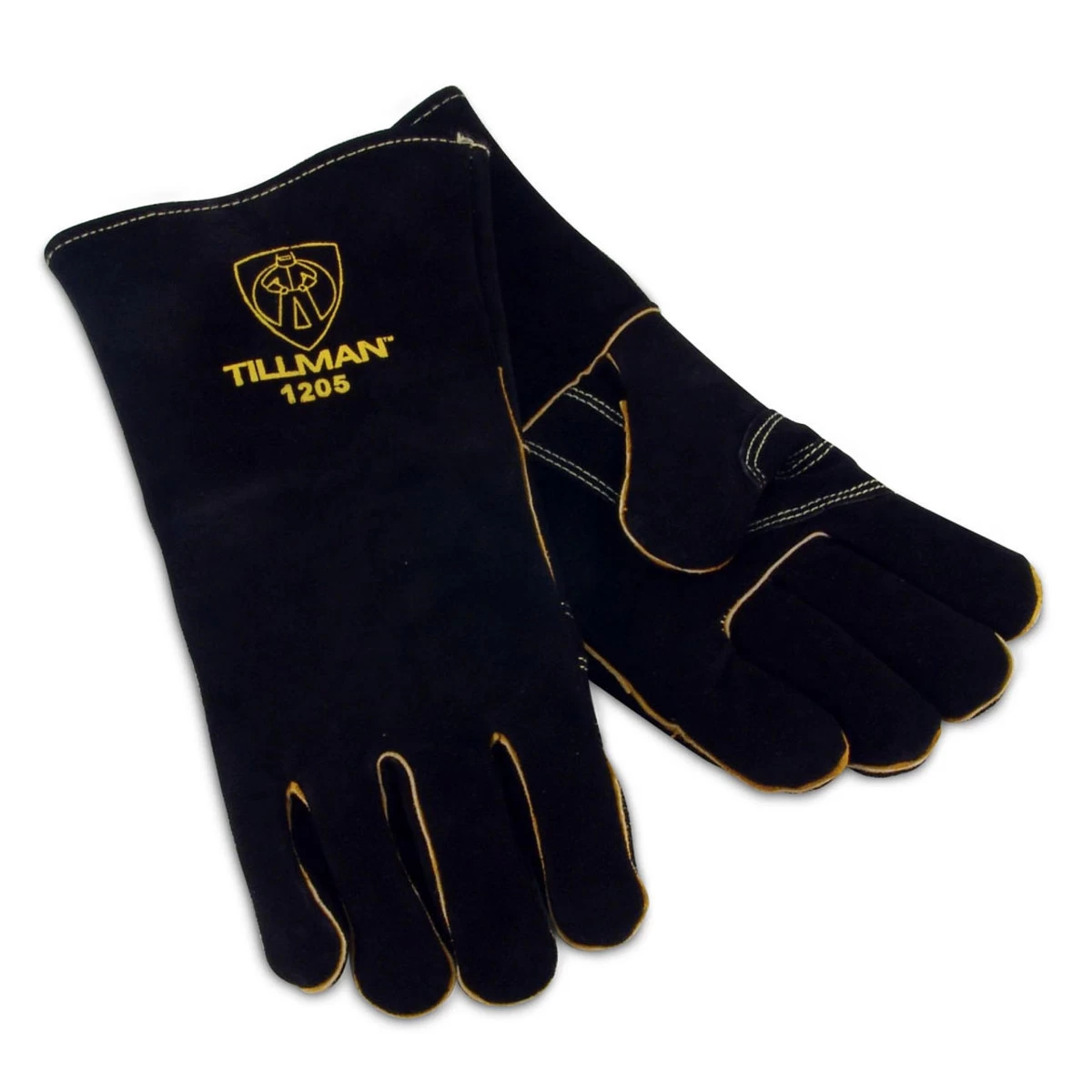 Tillman 1205 Premium Side Split Cowhide Stick Welding Gloves - Single Pair (L) 3 Tillman 1205 Premium Side Split Cowhide Stick Welding Gloves - Single Pair (L)