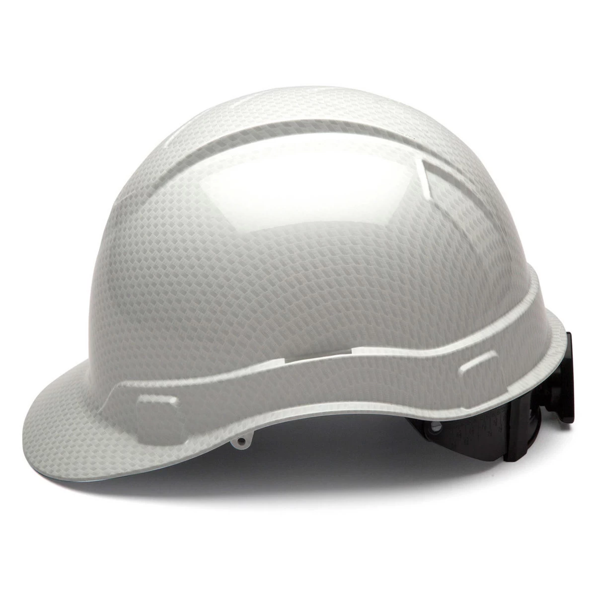 Pyramex Ridgeline Cap Style Hard Hat 4-Point Ratchet Suspension - HP44116S - White 5 Pyramex Ridgeline Cap Style Hard Hat 4-Point Ratchet Suspension - HP44116S - White - Image 3