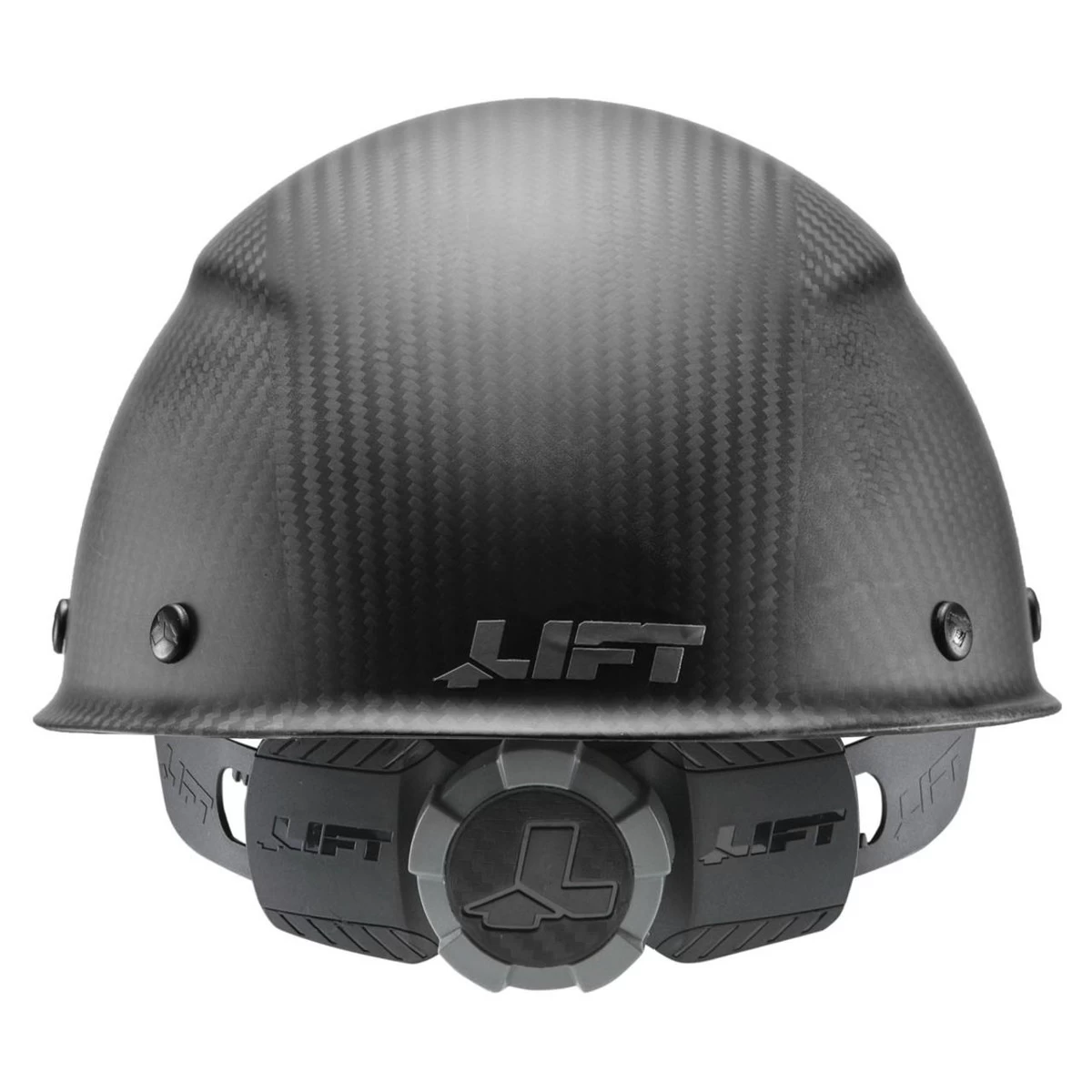 LIFT DAX Matte Black Carbon Fiber Cap Brim Hard Hat 6 LIFT DAX Matte Black Carbon Fiber Cap Brim Hard Hat - Image 4