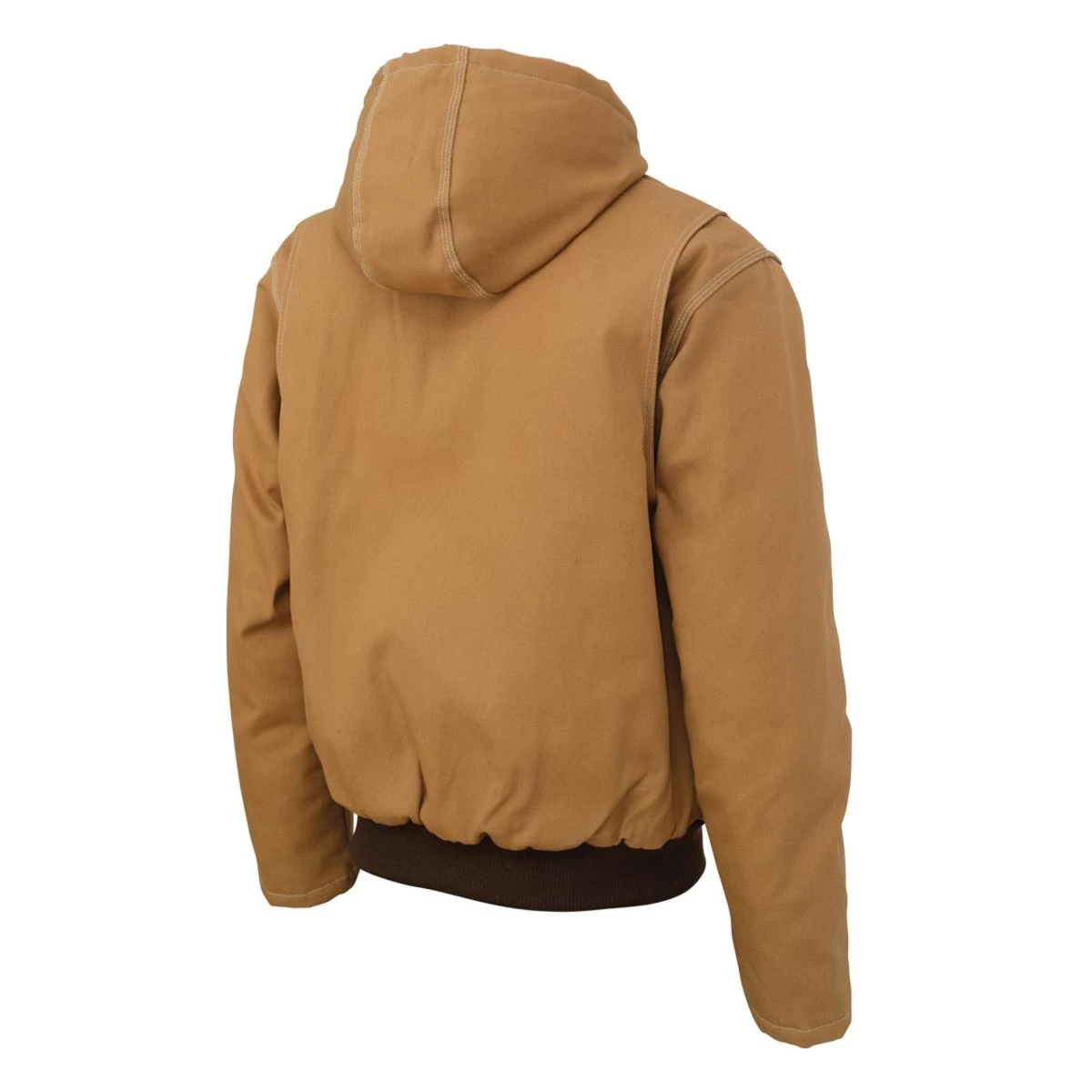 Tough Duck Men's Hooded Bomber Jacket 4 Tough Duck Men's Hooded Bomber Jacket - Image 2
