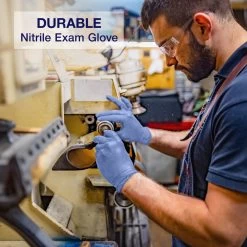 Dash VitalGard Nitrile Exam Gloves - Periwinkle Blue - 3.9 Mil - Case Of 1000 -Work Safety Equipment Shop ofr0zfb94libnyrsnjgq 09314.1703004063