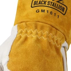 Black Stallion MIG Welding Glove W/Reinforced Palm - GM1611-WT -Work Safety Equipment Shop ojonkibdxxizjm2iapj0 90696.1702984350