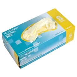 MediChoice Beige Exam Grade Vinyl Disposable Gloves - 3.2 Mil - Box 150 (S, M, L, XL) -Work Safety Equipment Shop ozhucgytnqhfnhbee3te 46902.1703011055