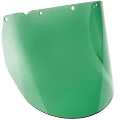 MSA V-Gard Elevated Temperture Extended Length Green Tint Visor