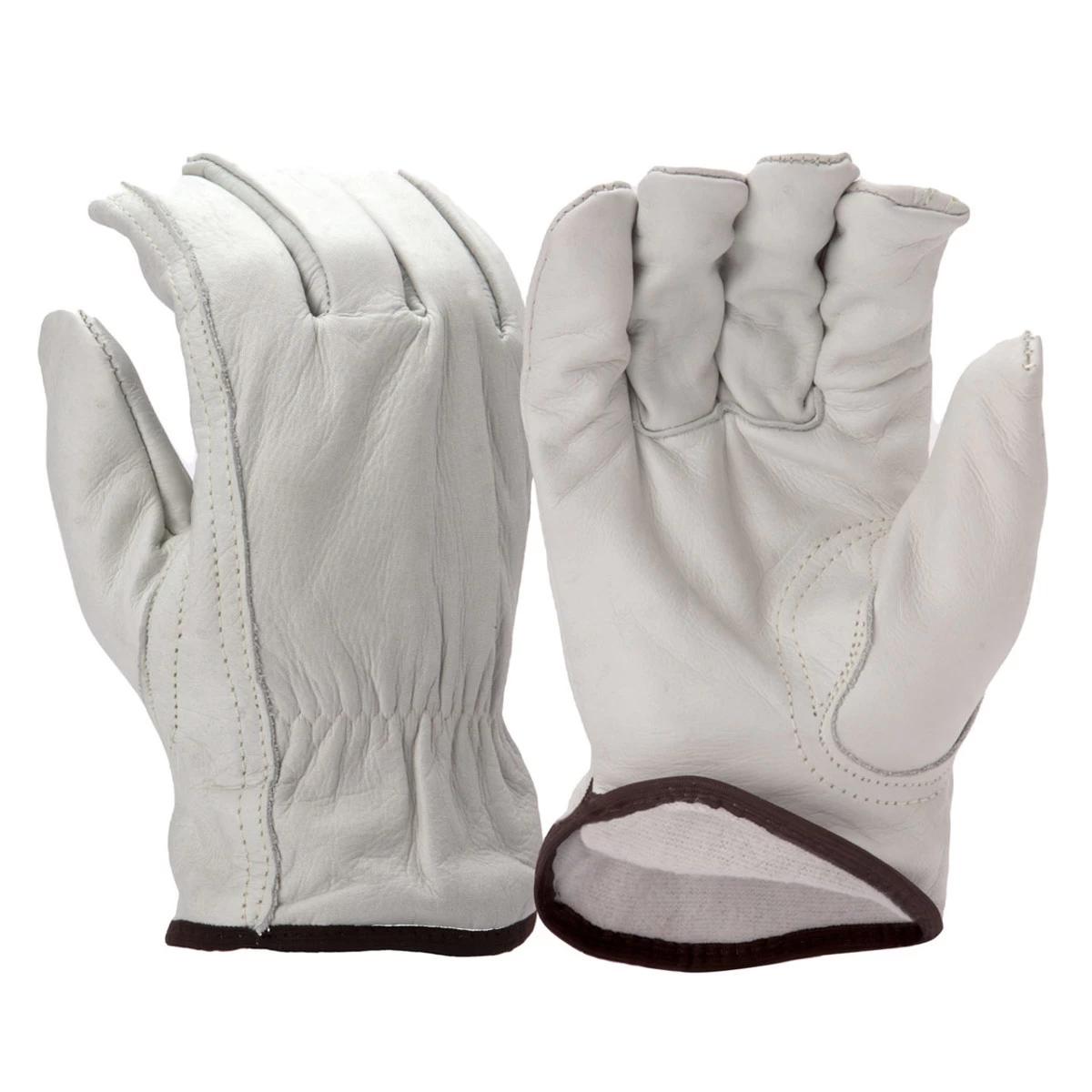 Pyramex GL2006K Insulated Fleece Lined Cowhide Leather Gloves - Single Pair 3 Pyramex GL2006K Insulated Fleece Lined Cowhide Leather Gloves - Single Pair