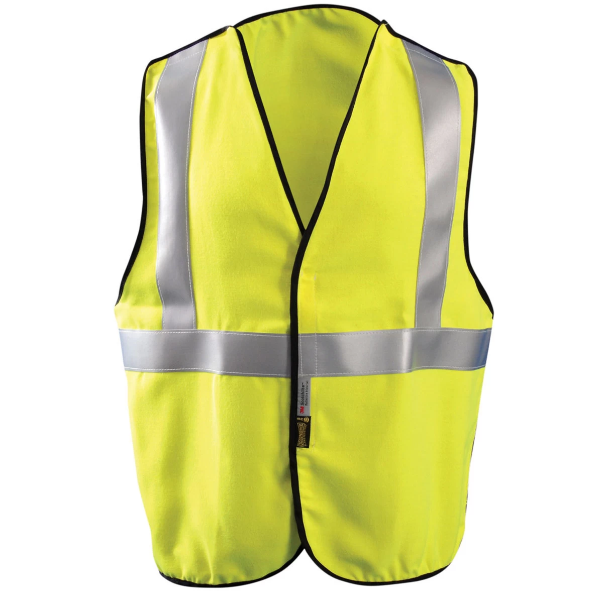 Occunomix Flame Resistant 5-Pt. Break-Away Solid Vest - Class 2 2 Occunomix Flame Resistant 5-Pt. Break-Away Solid Vest - Class 2