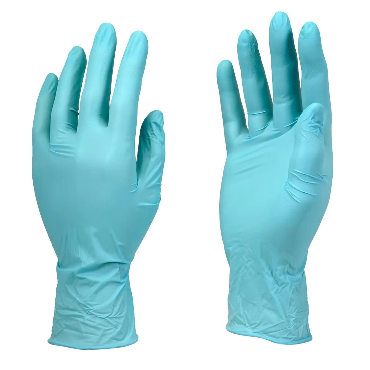 Dash True Comfort Blu Polychloroprene Exam Gloves - Ocean Blue - 3.1 Mil - Box Of 100 4 Dash True Comfort Blu Polychloroprene Exam Gloves - Ocean Blue - 3.1 Mil - Box Of 100 - Image 2