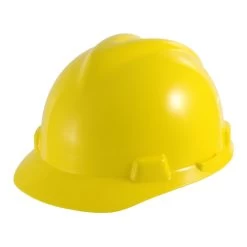 MSA V-Gard Cap Style Hard Hat 4-Point Fas-Trac III Suspension