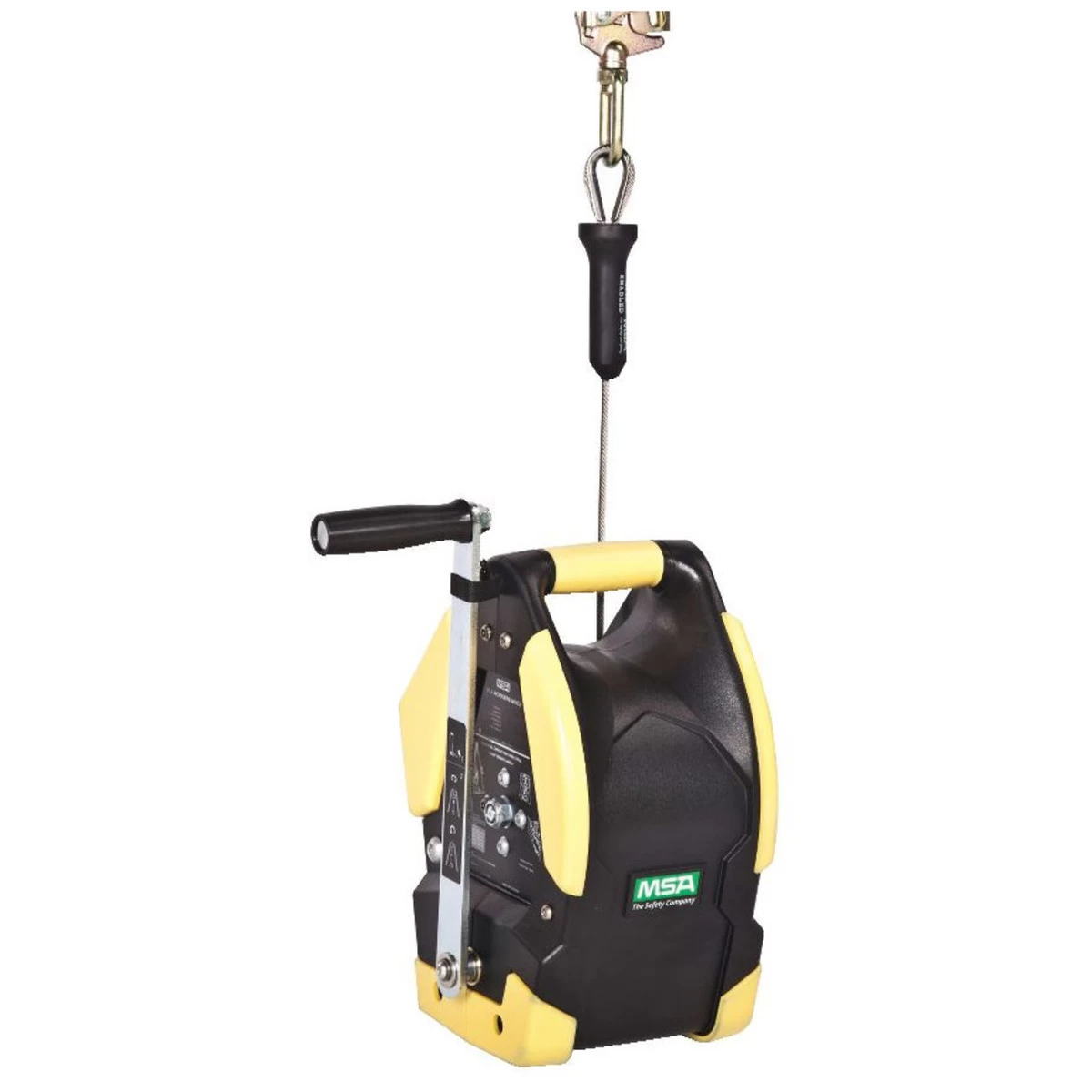 MSA Workman Winch, Stainless Steel Cable, 65' 3 MSA Workman Winch, Stainless Steel Cable, 65'