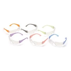 Pyramex Intruder Safety Glasses - Clear Lens - Assorted Temple Colors -12 Pack -Work Safety Equipment Shop rhksi4iwgvatrnu1mual 33762.1702970850